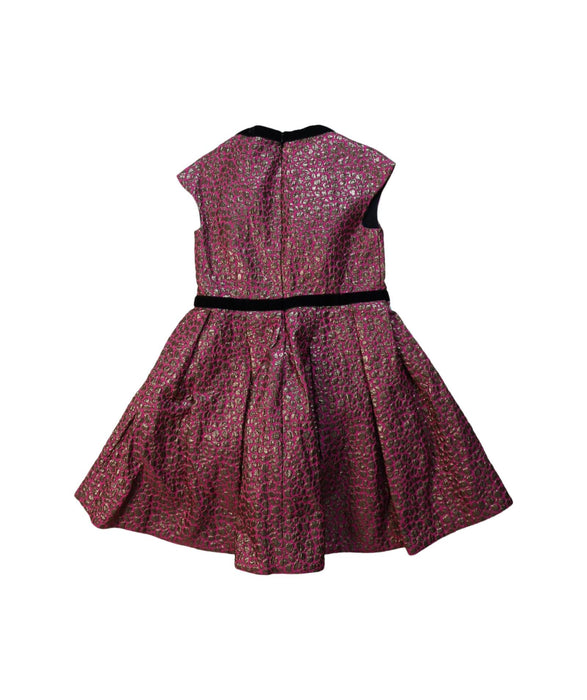 A Multicolour Sleeveless Dresses from Lanvin Petite in size 2T for girl. (Back View)