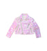 A Pink Lightweight Jackets from Seed in size 2T for girl. (Front View)