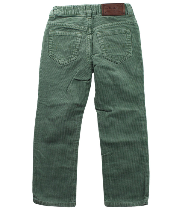 A Green Casual Pants from Polo Ralph Lauren in size 3T for boy. (Back View)