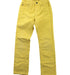 A Yellow Casual Pants from Jacadi in size 6T for girl. (Front View)