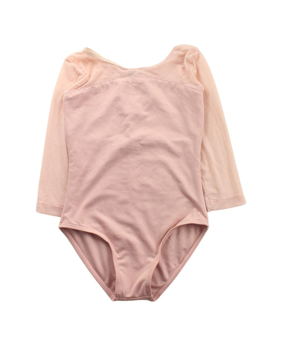 A Pink Leotards from Tutulamb in size 4T for girl. (Front View)