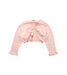 A Pink Cardigans from Gusella in size 12-18M for girl. (Front View)