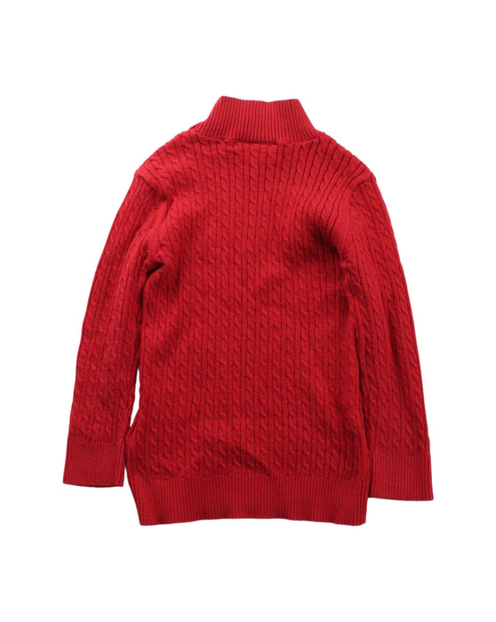 A Red Knit Sweaters from Ferrari in size 3T for boy. (Back View)