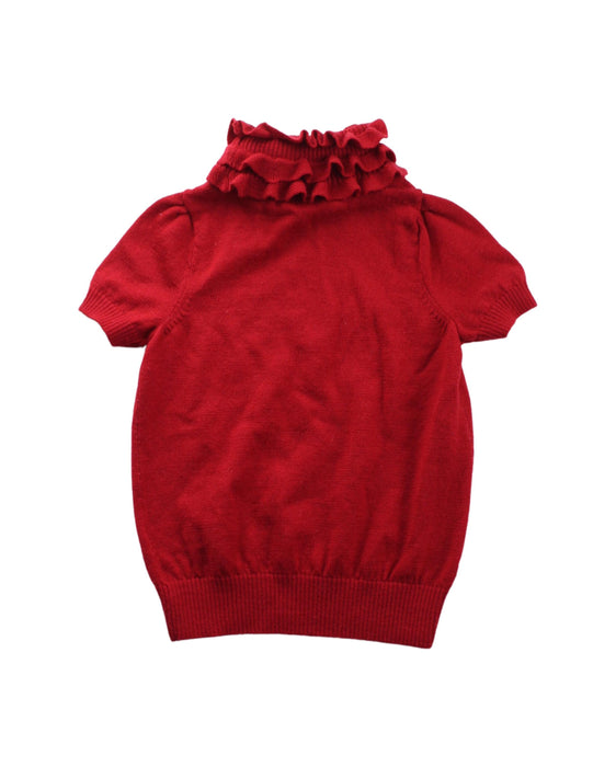 A Red Knit Sweaters from Nicholas & Bears in size 2T for girl. (Back View)