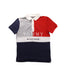 A Blue Short Sleeve Polos from Tommy Hilfiger in size 10Y for boy. (Front View)