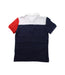 A Blue Short Sleeve Polos from Tommy Hilfiger in size 10Y for boy. (Back View)