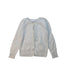 A Grey Cardigans from Petit Bateau in size 4T for girl. (Front View)