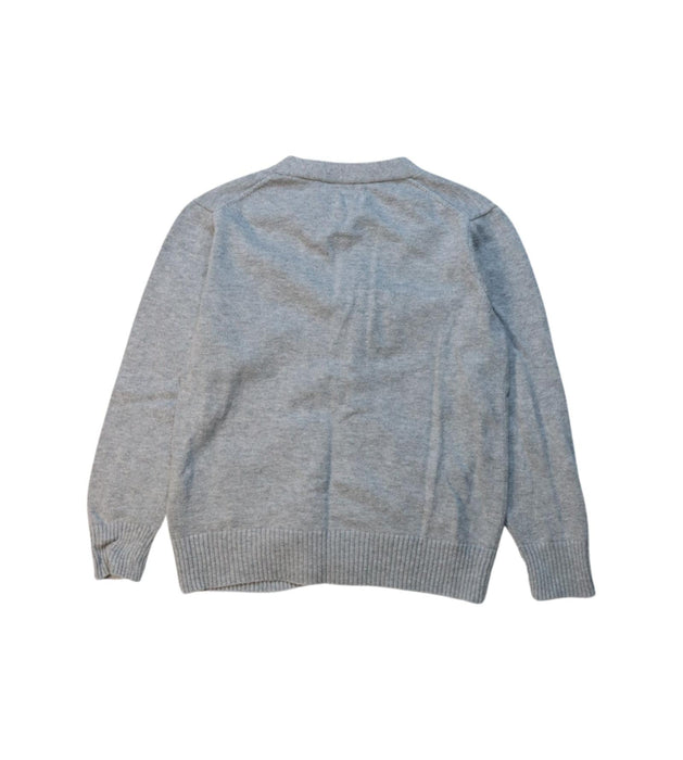 A Grey Cardigans from Polo Ralph Lauren in size 4T for boy. (Back View)