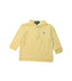 A Yellow Long Sleeve Polos from Polo Ralph Lauren in size 6-12M for boy. (Front View)