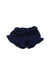 A Navy Shorts from Seed in size 3-6M for girl. (Front View)