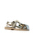 A Gold Sandals from Sonatina in size 18-24M for girl. (Front View)