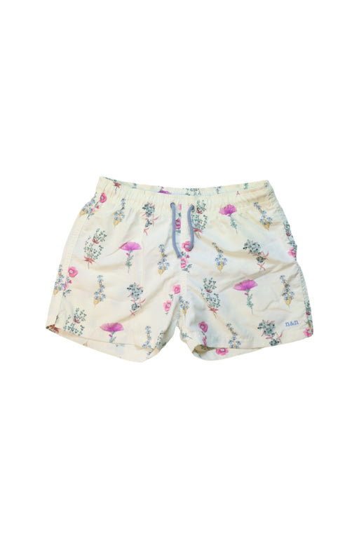 A Multicolour Shorts from Neck & Neck in size 4T for girl. (Front View)