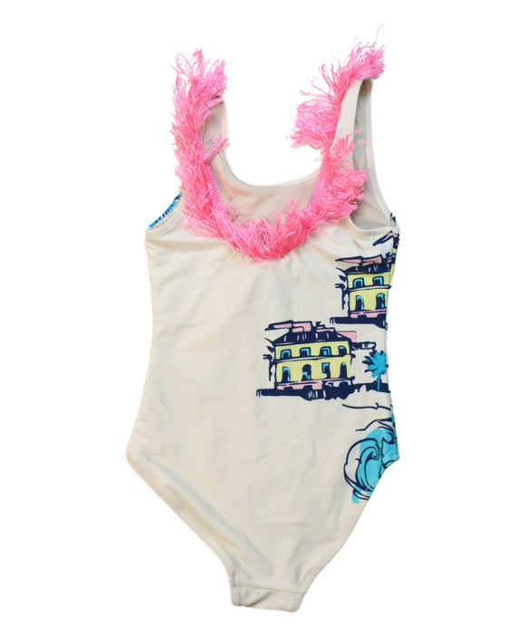 A Multicolour Swimsuits from Shade Critters in size 7Y for girl. (Back View)