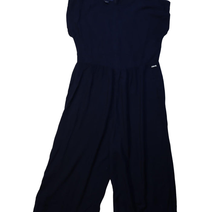 A Navy Short Sleeve Jumpsuits from Woolrich in size 8Y for girl. (Front View)