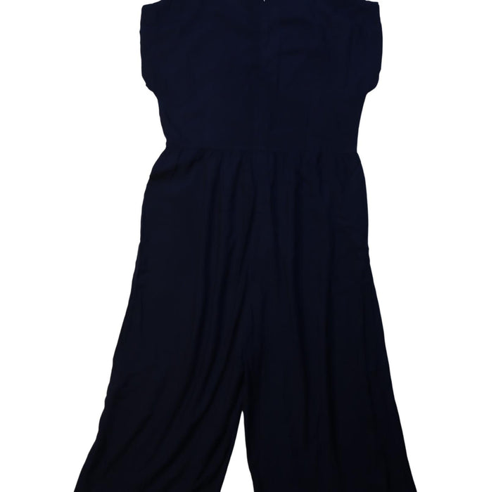 A Navy Short Sleeve Jumpsuits from Woolrich in size 8Y for girl. (Back View)