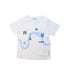 A White Short Sleeve T Shirts from Jacadi in size 6T for boy. (Front View)