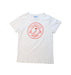 A White Short Sleeve T Shirts from Jacadi in size 6T for girl. (Front View)