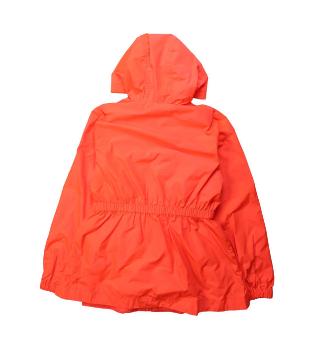 A Orange Lightweight Jackets from Jacadi in size 10Y for neutral. (Back View)