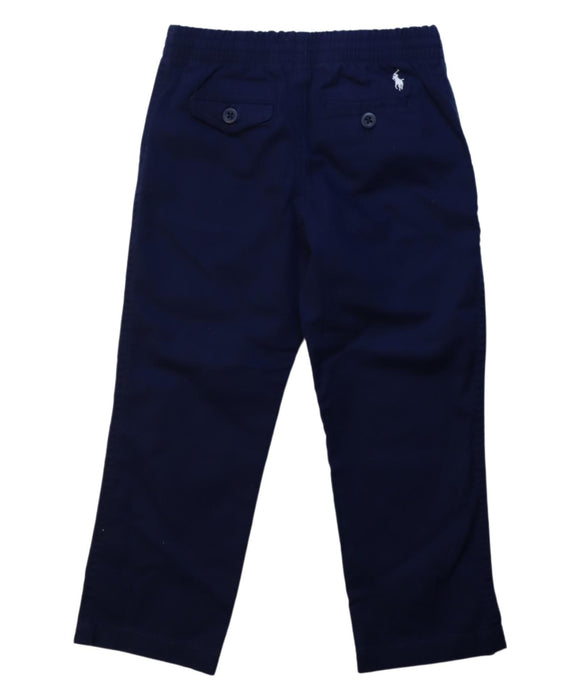 A Navy Casual Pants from Polo Ralph Lauren in size 3T for boy. (Back View)