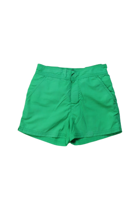 A Green Shorts from Finger in the Nose in size 4T for girl. (Front View)