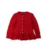 A Red Cardigans from Polo Ralph Lauren in size 4T for girl. (Front View)