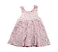 A Pink Sleeveless Dresses from Cotton Pigs in size 18-24M for girl. (Back View)