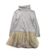 A Grey Long Sleeve Dresses from Crewcuts in size 2T for girl. (Front View)