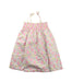 A Pink Sleeveless Dresses from Petit Bateau in size 3T for girl. (Back View)