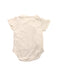 A White Short Sleeve Bodysuits from Natures Purest in size 3-6M for neutral. (Back View)