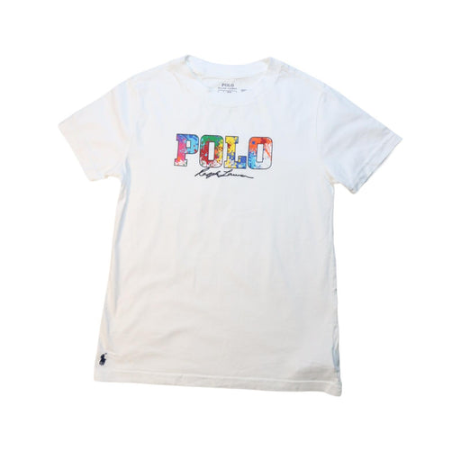 A Multicolour Short Sleeve T Shirts from Polo Ralph Lauren in size 7Y for boy. (Front View)