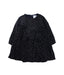 A Navy Long Sleeve Dresses from Jacadi in size 3T for girl. (Front View)