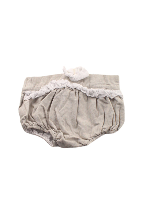 A Beige Bloomers from Purete du... Bebe in size 6-12M for girl. (Front View)