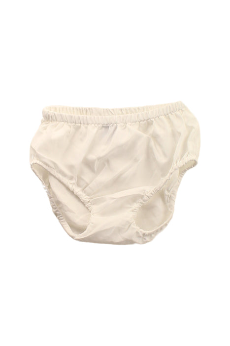 A White Bloomers from Janie & Jack in size 6-12M for girl. (Front View)