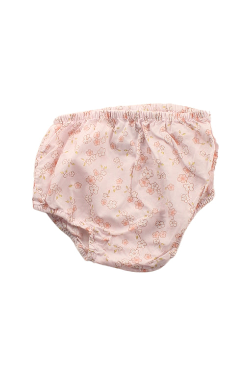 A Pink Bloomers from Jacadi in size 0-3M for girl. (Front View)