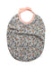 A White Bibs from Barnabé aime le café in size O/S for girl. (Front View)