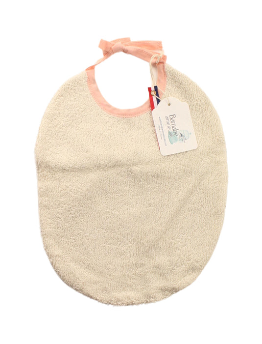 A White Bibs from Barnabé aime le café in size O/S for girl. (Back View)