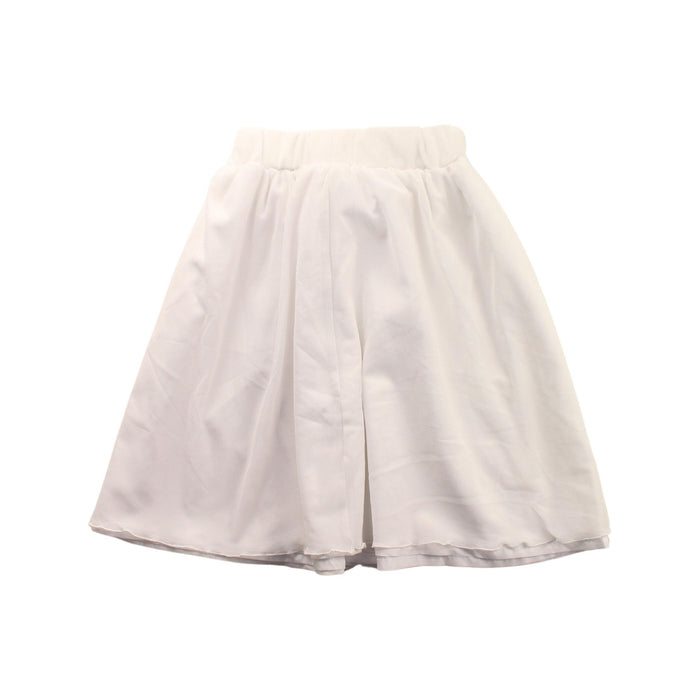 A White Mid Skirts from Comme Ca Ism in size 4T for girl. (Back View)