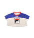 A White Short Sleeve Tops from Fila in size 10Y for girl. (Front View)