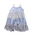 A Blue Sleeveless Dresses from Polo Ralph Lauren in size 8Y for girl. (Front View)