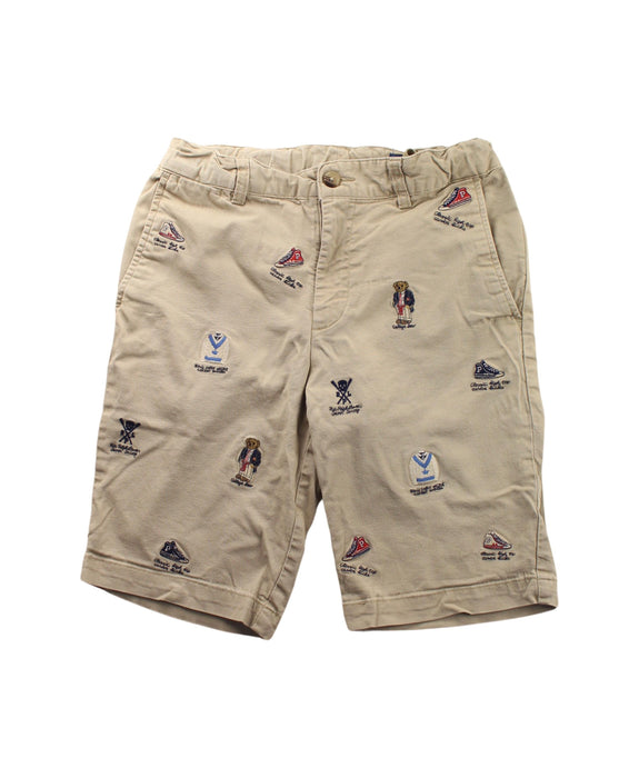 A Beige Shorts from Polo Ralph Lauren in size 12Y for boy. (Front View)