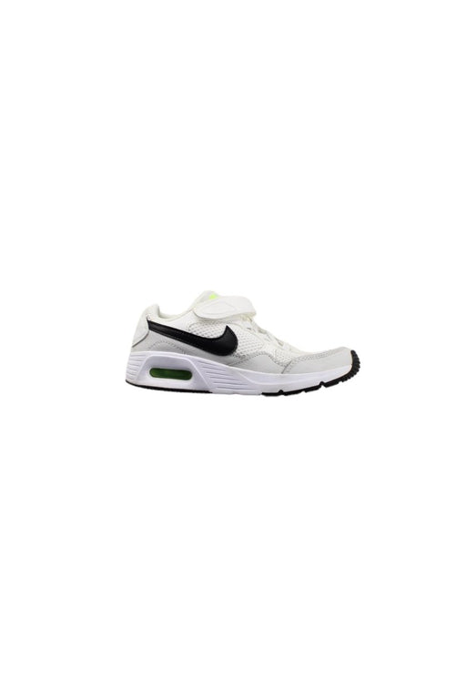 A White Sneakers from Nike in size 6T for boy. (Front View)