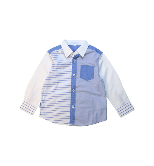 A Blue Long Sleeve Shirts from Nicholas & Bears in size 3T for boy. (Front View)