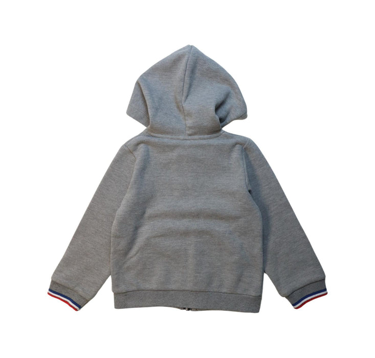 A Grey Lightweight Jackets from Jacadi in size 4T for boy. (Back View)