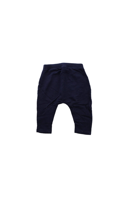 A Blue Sweatpants from Seed in size 3-6M for boy. (Front View)