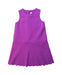 A Purple Sleeveless Dresses from Crewcuts in size 4T for girl. (Front View)