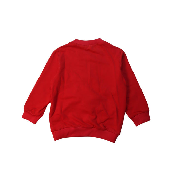 A Red Crewneck Sweatshirts from Nicholas & Bears in size 4T for girl. (Back View)