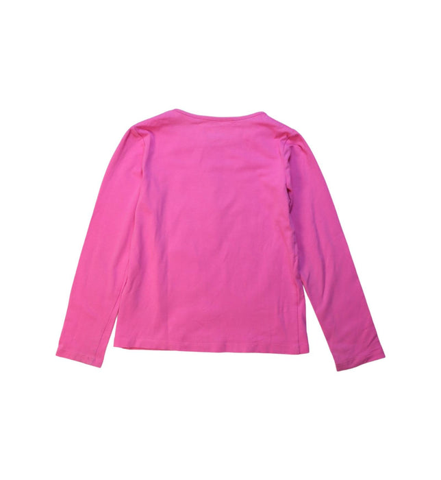 A Pink Long Sleeve T Shirts from Guess in size 5T for girl. (Back View)