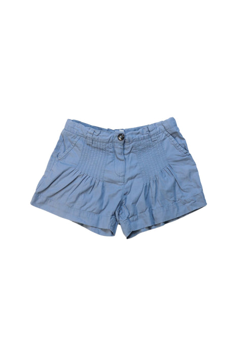 A Blue Shorts from Jacadi in size 6T for girl. (Front View)