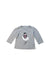 A Grey Long Sleeve T Shirts from Little Marc Jacobs in size 6-12M for girl. (Front View)