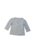 A Grey Long Sleeve T Shirts from Little Marc Jacobs in size 6-12M for girl. (Back View)